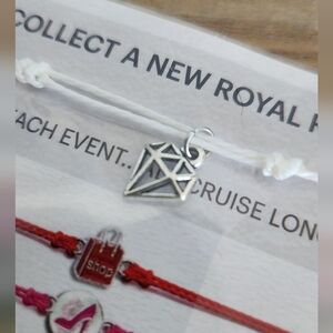 ✨EFFY Royal Rope Bracelet, Diamond-Shaped Charm, Royal Caribbean Exclusive – NWT